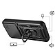 Avis Mayaxess Coque pour Xiaomi 17 avec Cache Caméra Coulissante et Bague Magnétique Noir