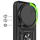 Acheter Mayaxess Coque pour Xiaomi 17 Ultra avec Cache Caméra Coulissante et Bague Magnétique Noir