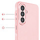 Avis Avizar Coque pour Galaxy A57 en Silicone Souple Texturée Antidérapante Rose champagne