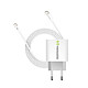 Mayaxess Chargeur Secteur pour Pixel 9a 20W + Câble USB-C 1m Blanc La technologie Rapide 20W permet une recharge ultra-rapide et optimisée pour vos appareils.