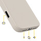 Avis Rhinoshield Coque MagSafe pour iPhone 17 Pro Modèle SolidX Finition Mate Anti-Chutes 3.5m Beige