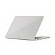 MW Coque pour MacBook Air 14 pouces Rigide Texturée Antidérapante Modèle DotSkin Transparent Cette coque pour MacBook Air 14 adopte une structure rigide en polycarbonate transparent conçue pour limiter les rayures et l'usure quotidienne