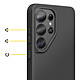 Avis Rhinoshield Coque MagSafe pour Galaxy S26 Ultra Modèle SolidX Finition Mate Anti-Chutes 3.5m Noir
