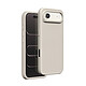 Rhinoshield Coque pour iPhone Air Modèle SolidX Anti-chutes 3.5 m certifiée MIL-STD 810G Beige - Protection antichoc renforcée garantissant une sécurité totale contre les chutes jusqu'à 3,5m