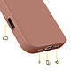Acheter Rhinoshield Coque pour iPhone 17 Pro Modèle SolidX Anti-chutes 3.5 m certifiée MIL-STD 810G Rose antique