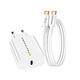 Mayaxess Chargeur Secteur pour Galaxy A57 20W + Câble USB-C 1m Blanc La technologie Rapide 20W permet une recharge ultra-rapide et optimisée pour vos appareils.