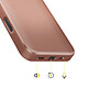 Rhinoshield Coque pour iPhone 17 Modèle SolidX Anti-chutes 3.5 m certifiée MIL-STD 810G Rose antique pas cher