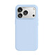 Rhinoshield Coque pour iPhone 17 Pro Max Modèle SolidX Anti-chutes 3.5 m avec Design Élégant Bleu clair - Certifiée MIL-STD 810G, elle assure une absorption optimale des impacts lors des chutes de 3.5 mètres