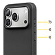 Avis Rhinoshield Coque MagSafe pour iPhone 17 Pro Modèle SolidX Finition Mate Anti-Chutes 3.5m Noir