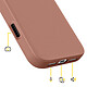 Avis Rhinoshield Coque MagSafe pour iPhone 17 Pro Modèle SolidX Finition Mate Anti-Chutes 3.5m Rose antique