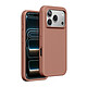Rhinoshield Coque pour iPhone 17 Pro Modèle SolidX Anti-chutes 3.5 m certifiée MIL-STD 810G Rose antique - Certifiée MIL-STD 810G, elle assure une absorption optimale des impacts lors des chutes de 3.5 mètres