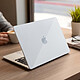 Avis MW Coque pour MacBook Air 15 pouces Rigide Texturée Antidérapante Modèle DotSkin Transparent