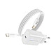 Mayaxess Chargeur Secteur pour Xiaomi 15 Pro 20W + Câble USB-C 1m Blanc La technologie Rapide 20W permet une recharge ultra-rapide et optimisée pour vos appareils.