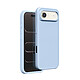Rhinoshield Coque pour iPhone Air Modèle SolidX Anti-chutes 3.5 m certifiée MIL-STD 810G Bleu clair - Protection antichoc renforcée garantissant une sécurité totale contre les chutes jusqu'à 3,5m