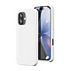 Rhinoshield Coque pour iPhone 17 Modèle SolidX Anti-chutes 3.5 m certifiée MIL-STD 810G Blanc - Protection extrême contre les chutes jusqu'à 3,5 m, assurant une sécurité renforcée au quotidien
