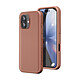 Rhinoshield Coque pour iPhone 17 Modèle SolidX Anti-chutes 3.5 m certifiée MIL-STD 810G Rose antique - Protection extrême contre les chutes jusqu'à 3,5 m, assurant une sécurité renforcée au quotidien