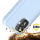 Avis Rhinoshield Coque pour iPhone 17 Modèle SolidX Anti-chutes 3.5 m certifiée MIL-STD 810G Bleu clair