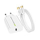 Mayaxess Chargeur Secteur pour Galaxy A53 20W + Câble USB-C 1m Blanc La technologie Rapide 20W permet une recharge ultra-rapide et optimisée pour vos appareils.