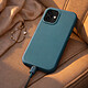 Rhinoshield Coque pour iPhone 16 Plus Modèle SolidX Antichoc compatible recharge sans fil Bleu foncé pas cher