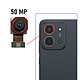 Avis Clappio Caméra Arrière Principal 50MP de Remplacement pour Redmi 15C / Poco C85