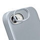 Rhinoshield Protection Caméra pour iPhone 16e Contour Objectif Anti-rayures Gris Cette protection caméra iPhone 16e protège efficacement le module objectif contre les rayures, chocs et poussières du quotidien