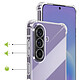 Acheter Mayaxess Coque pour Galaxy A57 en Silicone avec Coins Renforcés Antichocs Transparent