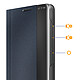 Avis Avizar Étui Clapet pour Galaxy S26 Ultra Conception Bi-matière avec Support Vidéo