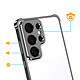 Avis Avizar Protection Bumper pour Galaxy S26 Ultra Design Minimaliste avec Contour Caméra