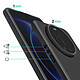 Avis Nillkin Coque pour Xiaomi 17 Ultra Magnétique Modèle Super Frosted Pro Noir