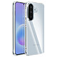 Mayaxess Coque pour Galaxy A57 Protection Souple en Silicone Transparent Silicone souple résistant offrant une protection efficace contre rayures et petits chocs
