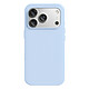 Rhinoshield Coque MagSafe pour iPhone 17 Pro Modèle SolidX Finition Mate Anti-Chutes 3.5m Bleu clair - Cette coque modèle SolidX offre une protection certifiée MIL-STD 810G contre les chutes jusqu'à 3.5 mètres