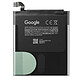 Google Batterie Originale pour Google Pixel 10 Li-ion 4970mAh Référence G20M7 Noir Batterie originale pour Google Pixel 10 assurant une compatibilité directe sans adaptation