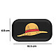 Acheter MONEY WALKIE Porte-Monnaie Enfant Sans Contact avec Coque Motif Chapeau de Paille Noir