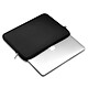Evetane Housse de protection zippé noir compatible MacBook Air / Macbook Pro / Macbook Neo 13 Housse de protection zippé noir compatible MacBook Air / Macbook Pro / Macbook Neo 13