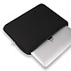 Evetane Housse de protection zippé noir compatible MacBook Air 15 - Macbook Pro 15 et 16 Housse de protection zippé noir compatible MacBook Air 15 - Macbook Pro 15 et 16