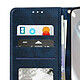 Acheter Enkay Étui Portefeuille pour Galaxy S26 avec Verre Trempé et Dragonne Bleu nuit