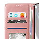 Acheter Enkay Étui Portefeuille pour Galaxy S26 avec Verre Trempé et Dragonne Rose