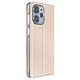 Avizar Étui pour Oppo Reno 15F / 15 FS Effet Strié avec Porte-carte et Fonction Stand - Cet étui portefeuille pour Oppo Reno 15F / 15 FS affiche une surface à effet strié au toucher ferme et à la teinte noire sobre au fini satiné