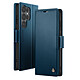 CaseMe Étui Portefeuille pour Galaxy S26 Ultra Anti-RFID Effet Cuir Brillant Bleu nuit Étui portefeuille pour Galaxy S26 Ultra avec rabat couvrant et coque interne souple en silicone gel