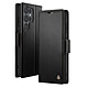 CaseMe Étui Portefeuille pour Galaxy S26 Ultra Anti-RFID Effet Cuir Brillant Noir - Étui portefeuille pour Galaxy S26 Ultra avec rabat couvrant et coque interne souple en silicone gel