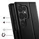 Acheter CaseMe Étui Portefeuille pour Galaxy S26 Ultra Anti-RFID Effet Cuir Brillant Noir