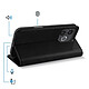Acheter Avizar Étui pour Honor 600 Lite Effet Cuir avec Porte-cartes et Fonction Stand