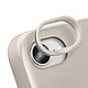 Rhinoshield Protection Caméra pour iPhone 16e Contour Objectif Anti-rayures Beige Cette protection caméra iPhone 16e protège efficacement le module objectif contre les rayures, chocs et poussières du quotidien