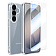 Avizar Pack Protection pour Galaxy S26 Plus Coque Silicone et Verre Trempé Antichoc Ce pack coque silicone et verre trempé offre une protection complète écran et dos pour Samsung S26 Plus contre chocs et rayures