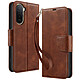 Avizar Étui Portefeuille pour Redmi A7 Pro Style Rétro avec Support - Étui portefeuille vintage pour Redmi A7 Pro avec protection intégrale et dragonne détachable.