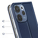 Acheter Avizar Étui Folio Oppo Reno 15F / 15 FS avec Porte-cartes et Fonction Support Vidéo