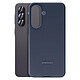 Samsung Coque pour Samsung Galaxy A57 en Silicone Lisse avec Rebords Surélevés Bleu nuit - Cette coque est conçue exclusivement pour le Samsung Galaxy A57, assurant un ajustement précis et une compatibilité parfaite