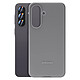 Samsung Coque pour Samsung Galaxy A57 en Silicone Lisse avec Rebords Surélevés Gris Cette coque est conçue exclusivement pour le Samsung Galaxy A57, assurant un ajustement précis et une compatibilité parfaite