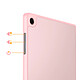 Avis Tech-Protect Étui Clapet pour Galaxy Tab A11 Plus Auto-Veille avec Support et Porte Stylet Rose