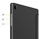 Avis Tech-Protect Étui Clapet pour Galaxy Tab A11 Plus avec Support Multi Angles et Auto-Veille Noir